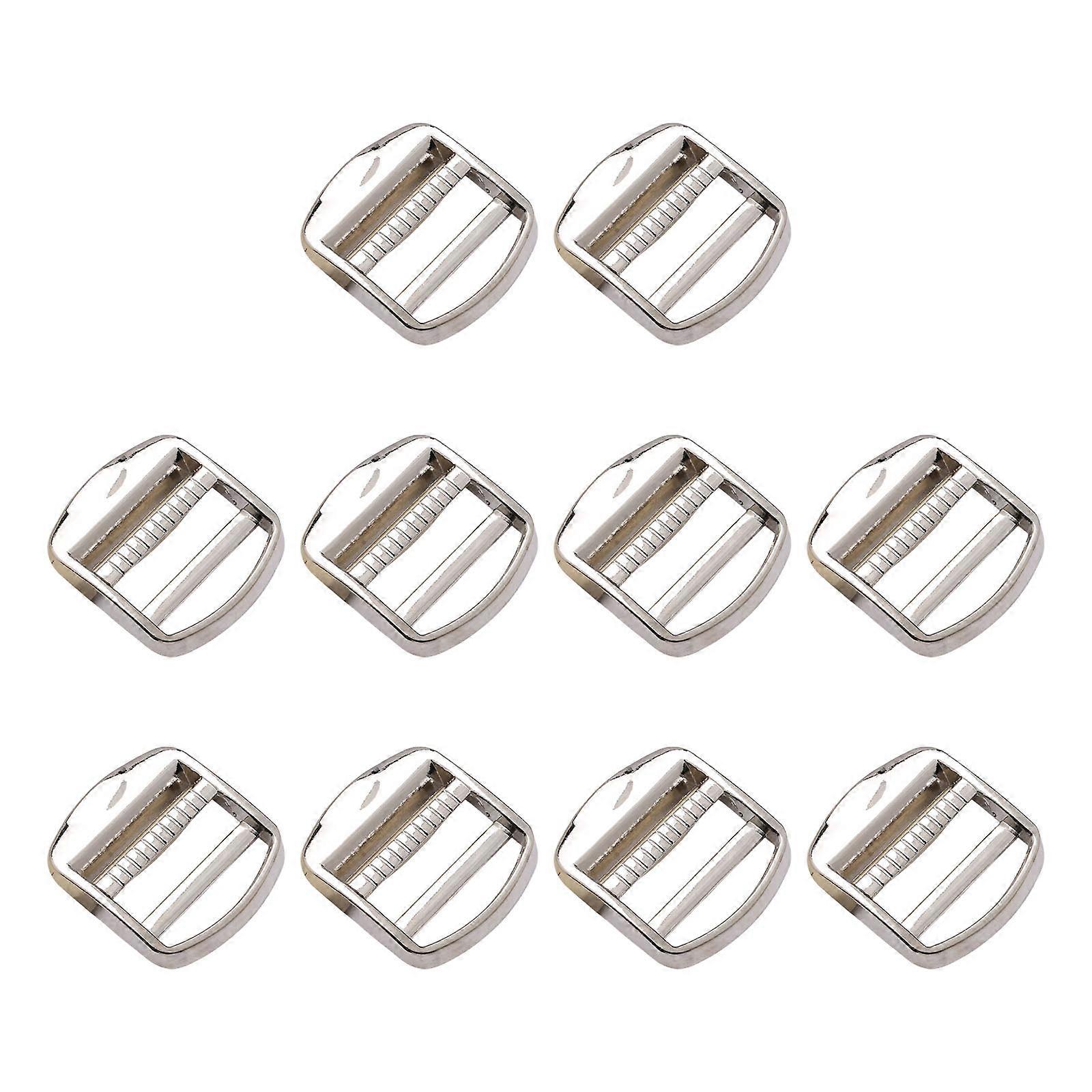 Backpacks Strap Adjuster Buckle Alloy Hardware for Students Commuters and Enthusiasts  silver