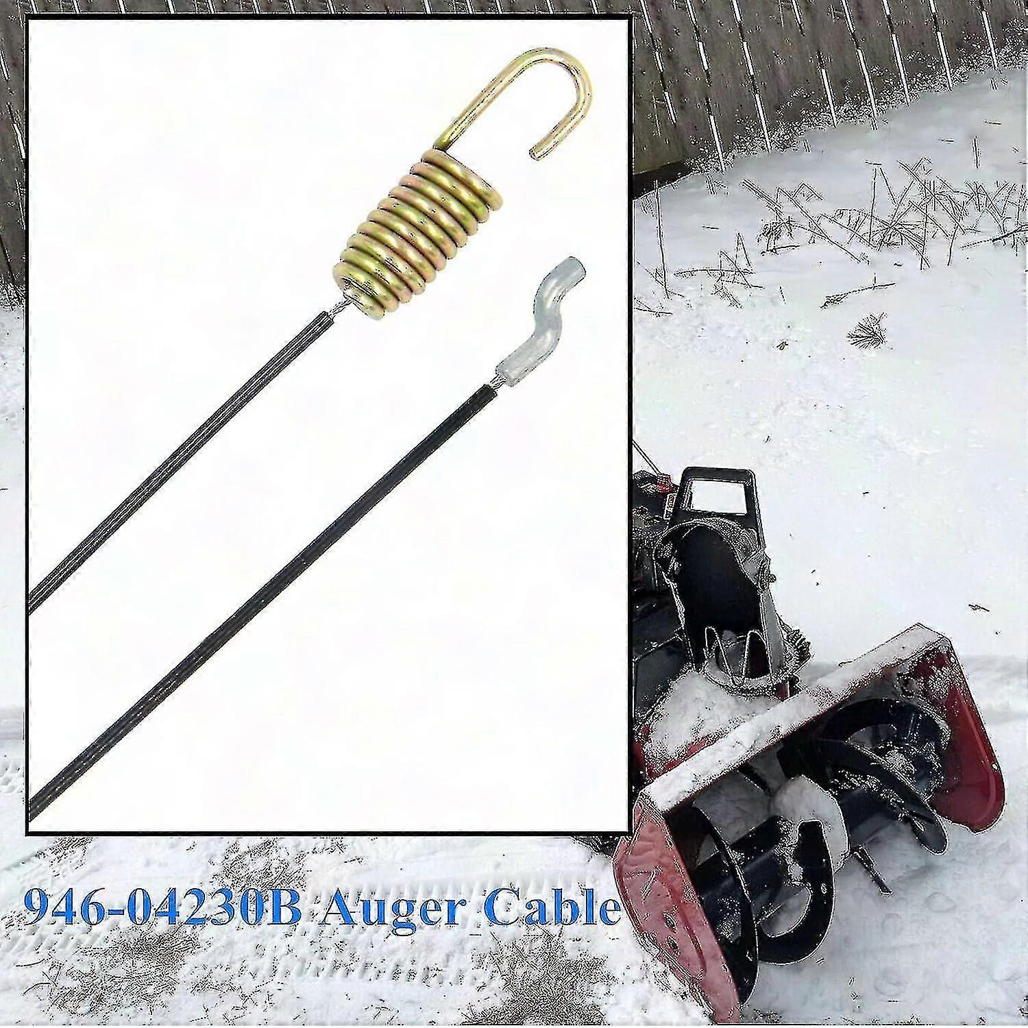 946-04230B Auger Clutch Cable for MTD Troy-Bilt Yard Machines Yard Man Snowblowers 746-04230