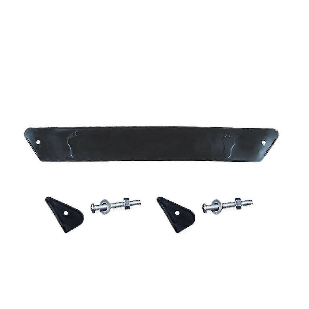 Rattaiden lisävarusteet Liukumaton Jalkatuki Lastenrattaat Kompakti Kevyt Musta