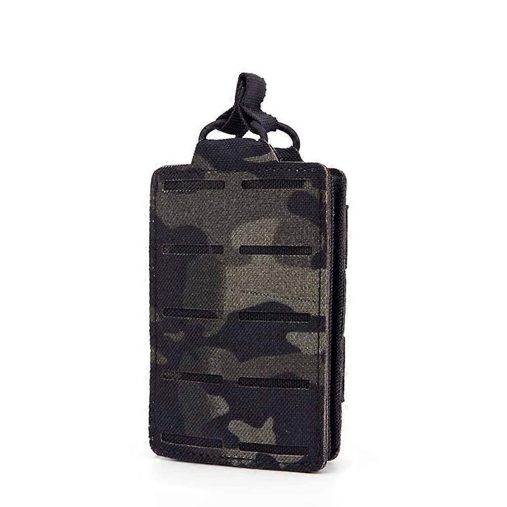 Tactical MOLLE 5.56 Single Mag Pouch For M4 M16 Magazines MOLLE Compatible Utility Holster