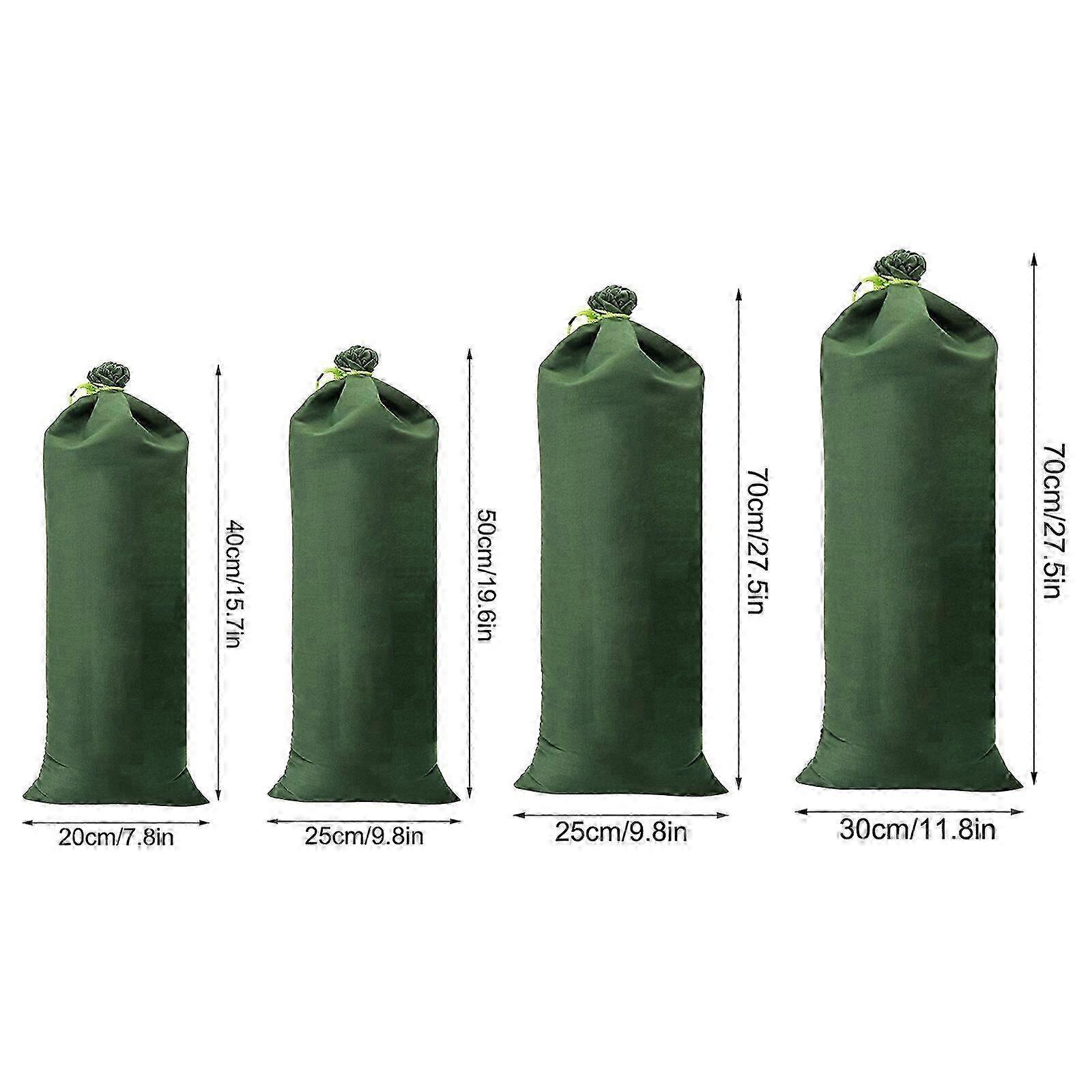 20x40cm Canvas Sandbag for Flood Control Rainproof Reusable