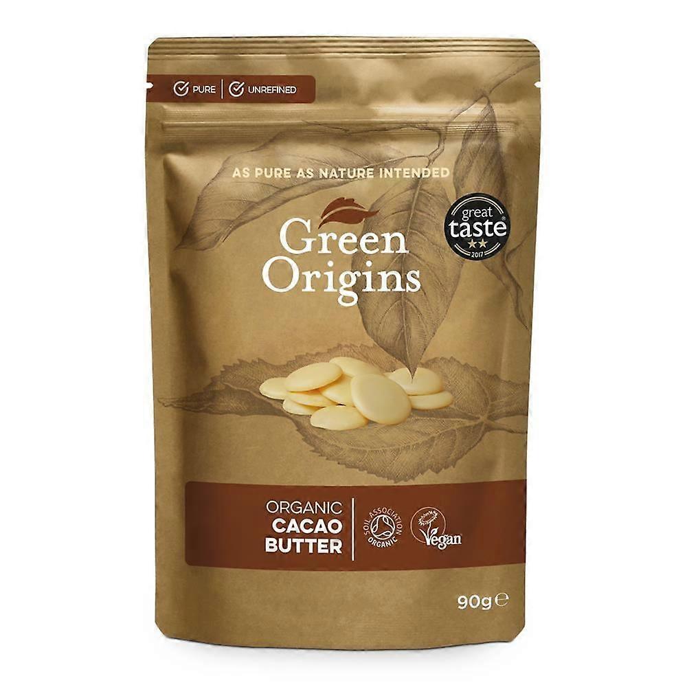 Green Origins Organic Cacao Butter 90g - 3 Pack