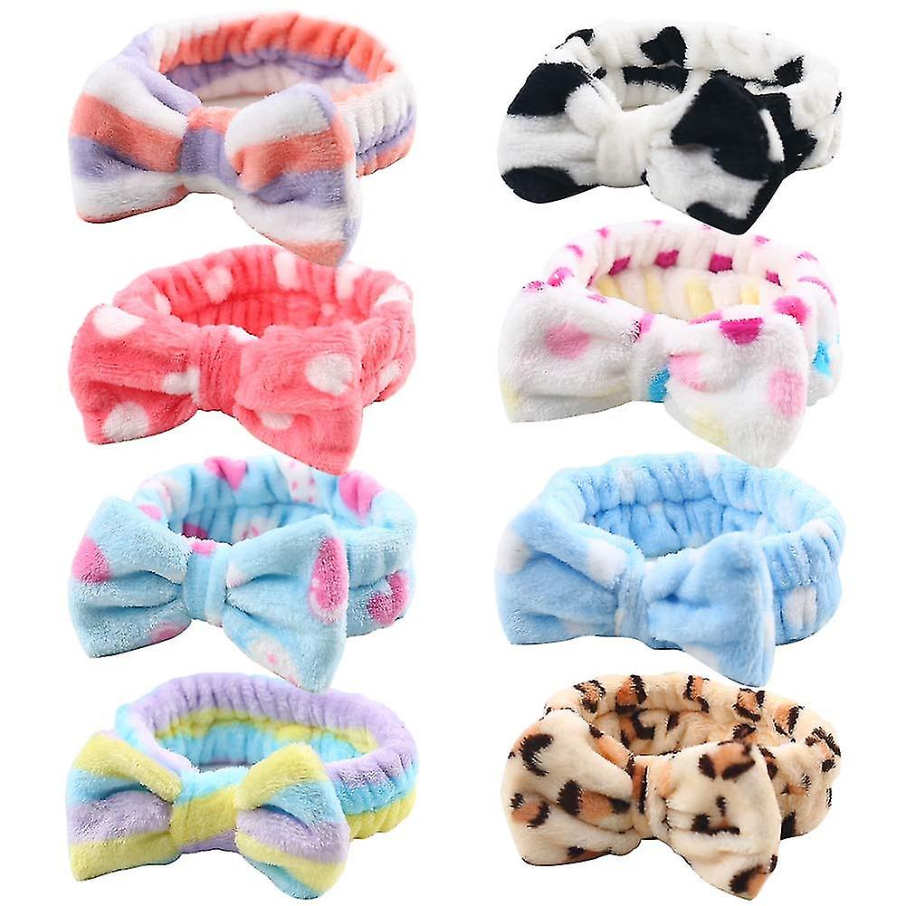 Makeup Headbands, 8pcs Headband