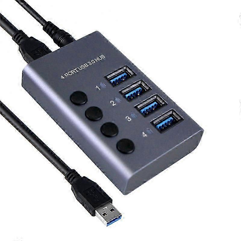 High Speed 4/10 Port USB3.0 HUB Adapter Expander Multi-port USB Splitter Multiple