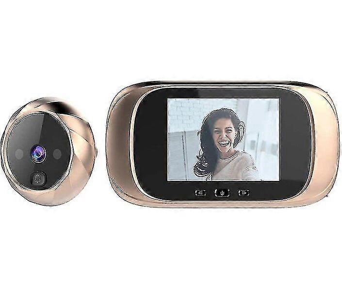 デジタルキャットアイ、300,000ピクセル、90°広角暗視、設置が簡単