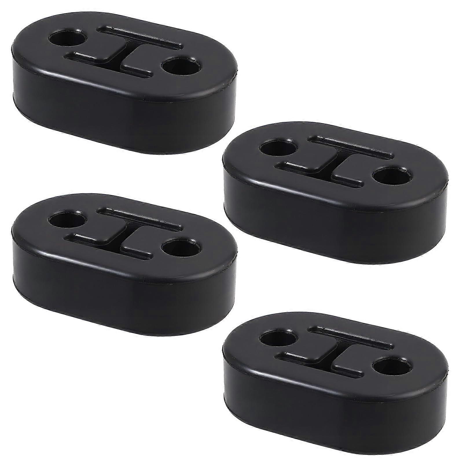Universal Exhaust Rubber Mount with 2 Holes, Heavy Duty 12mm Pipe Hanger