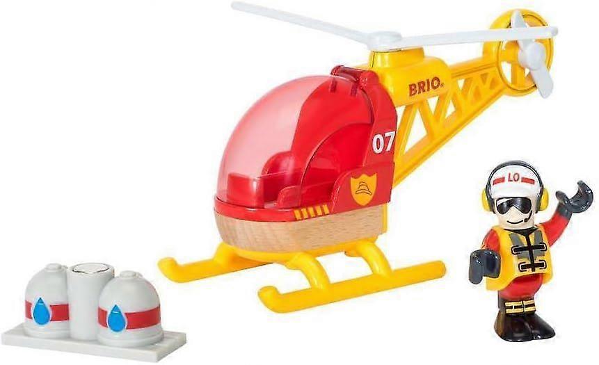 BRIO - Firefighting Helicopter Toy