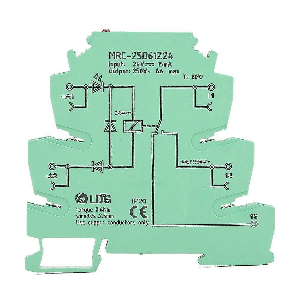 MRC-25D61Z24 Ultra Thin DC24V PLC Relay Output Amplifier Board Relay Module