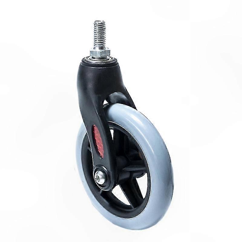 Front Wheel Assembly with Fork for Wheelchair Mobility Replacement