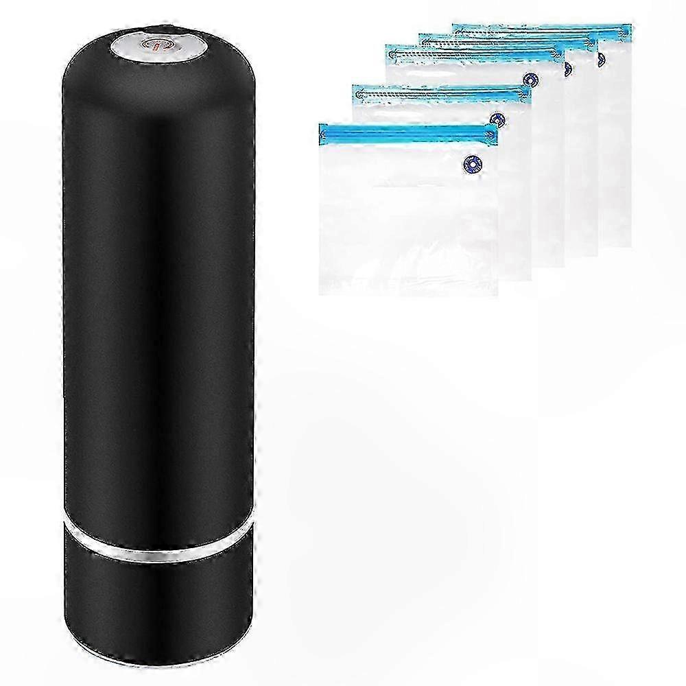 Wireless Mini Food Sealer, Portable Automatic Vacuum Sealer for Kitchen Storage Solutions