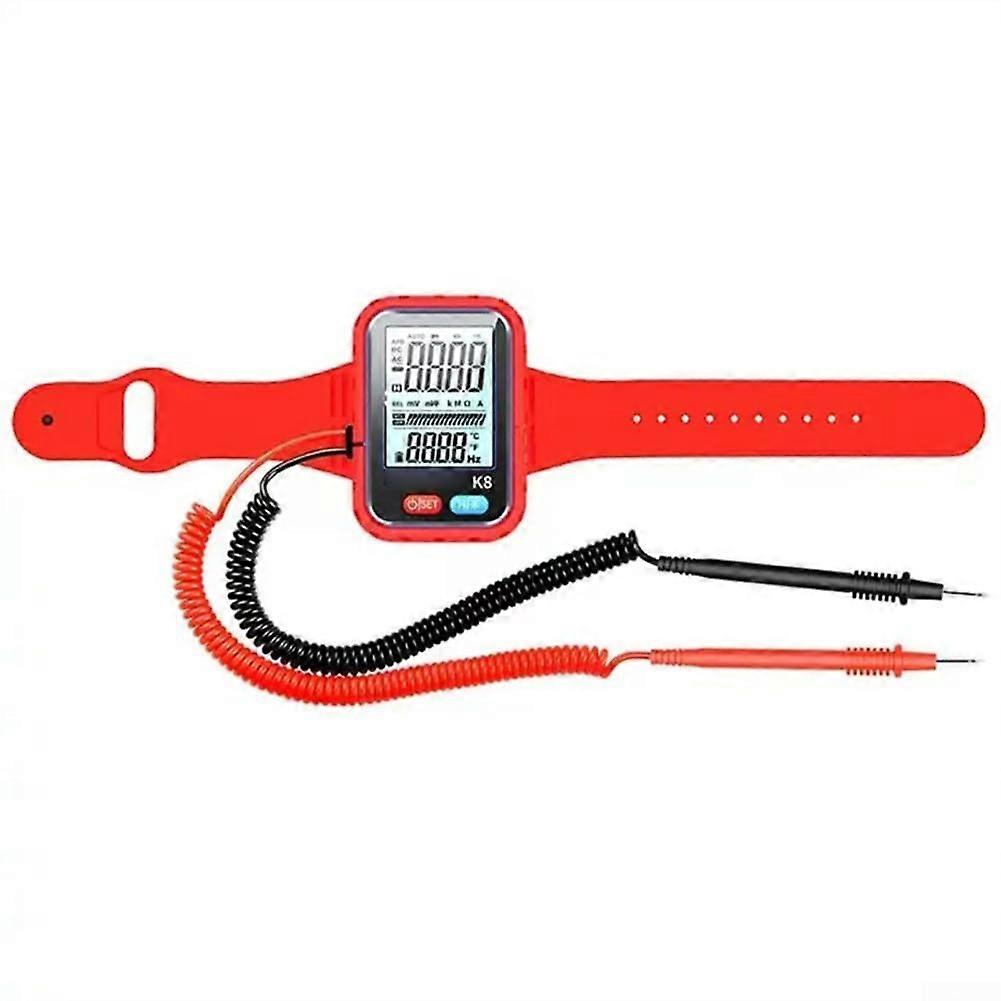 K8 Digital Multimeters WristWorn Handheld NCV Detection AC/DC Voltage Current And Resistance Altitude