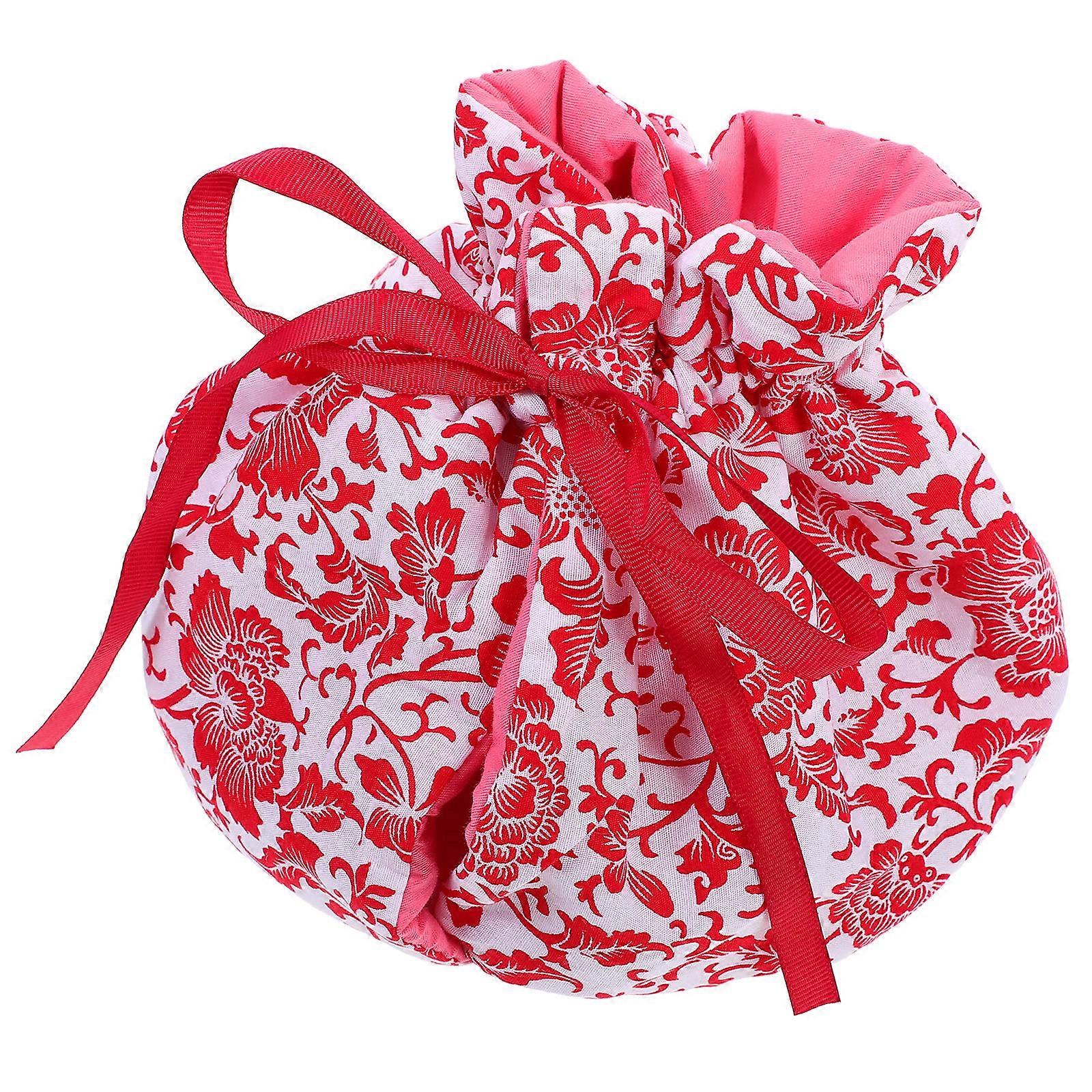 Red Tea Cozy Tea Warmer for Protection Use with Insulated Fabric