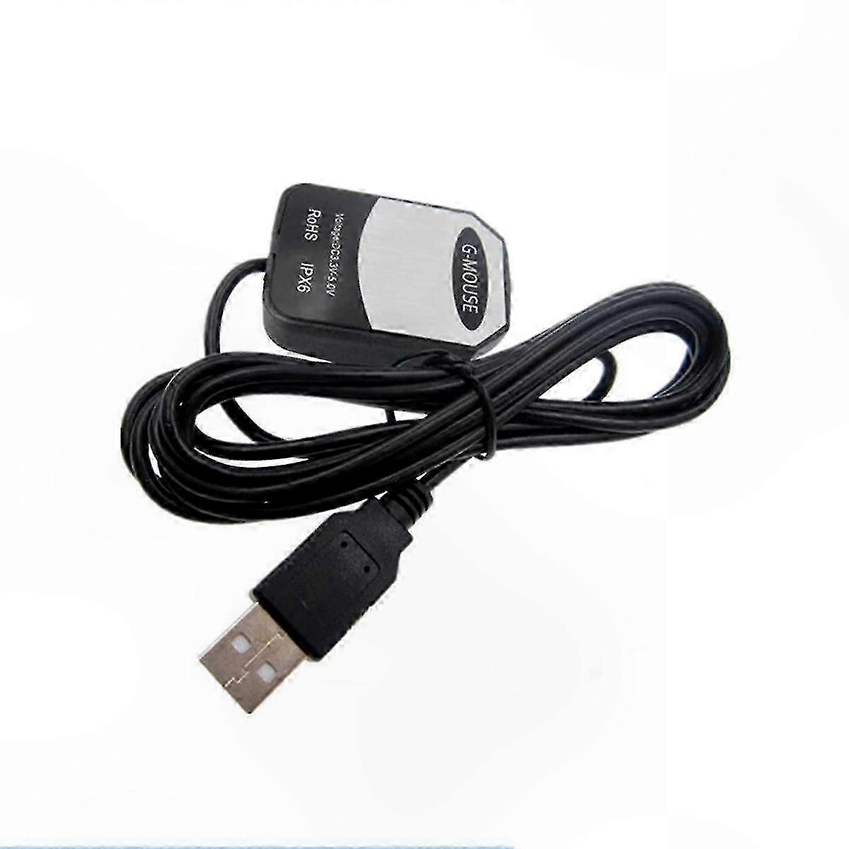 High-Sensitivity USB GPS Module with Antenna, Real-Time Tracking, GPS GALILEO SBAS Support
