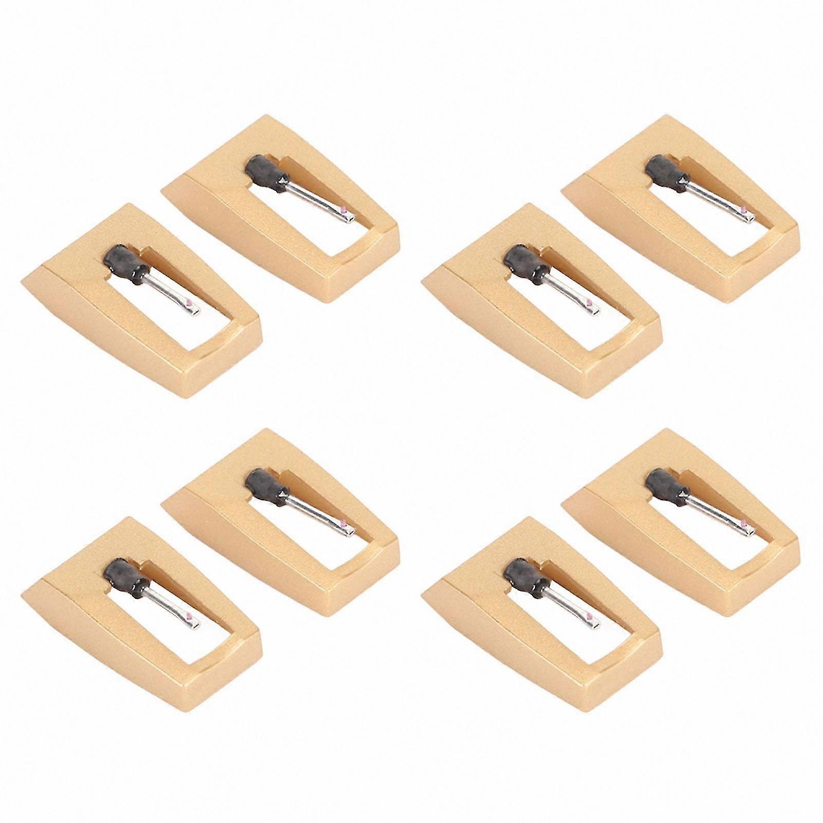 8-Pack Replacement Stylus for Turntables Compatible with Multiple Models