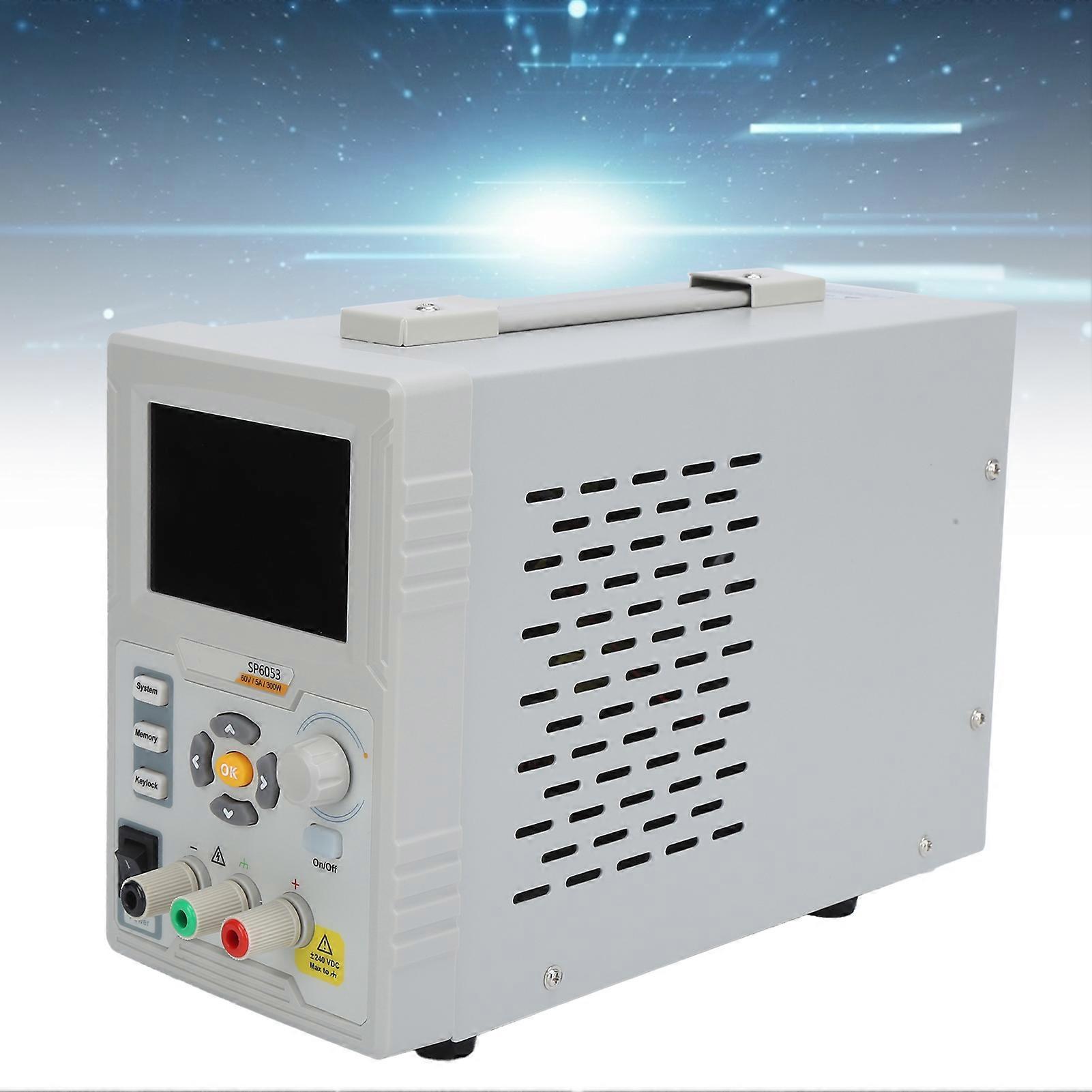 SP6053 Programmable Single Channel Power Supply 93-253Vac ABS Black