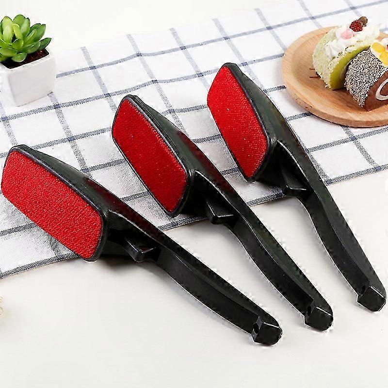 3-Pack Lint Remover Brush Set with Rotating Function for Clothing Care