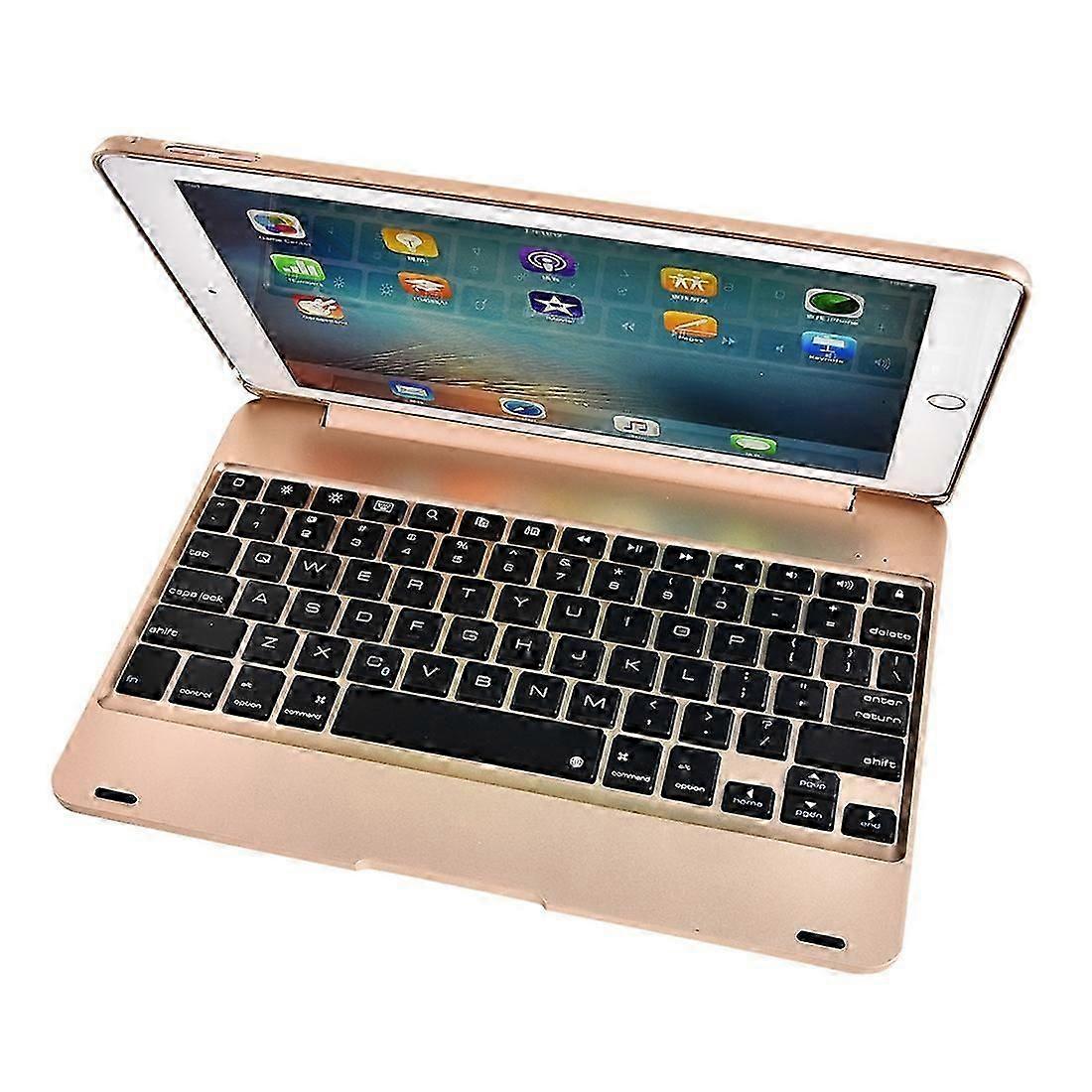 For iPad Pro 9.7 Inch and Air 2 Bluetooth Keyboard Case with Horizontal Flip Stand