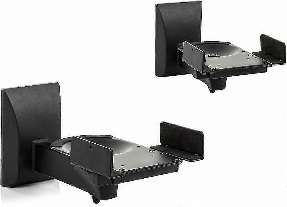 Speaker Wall Mount Bracket Pair for 25kg Capacity per Unit