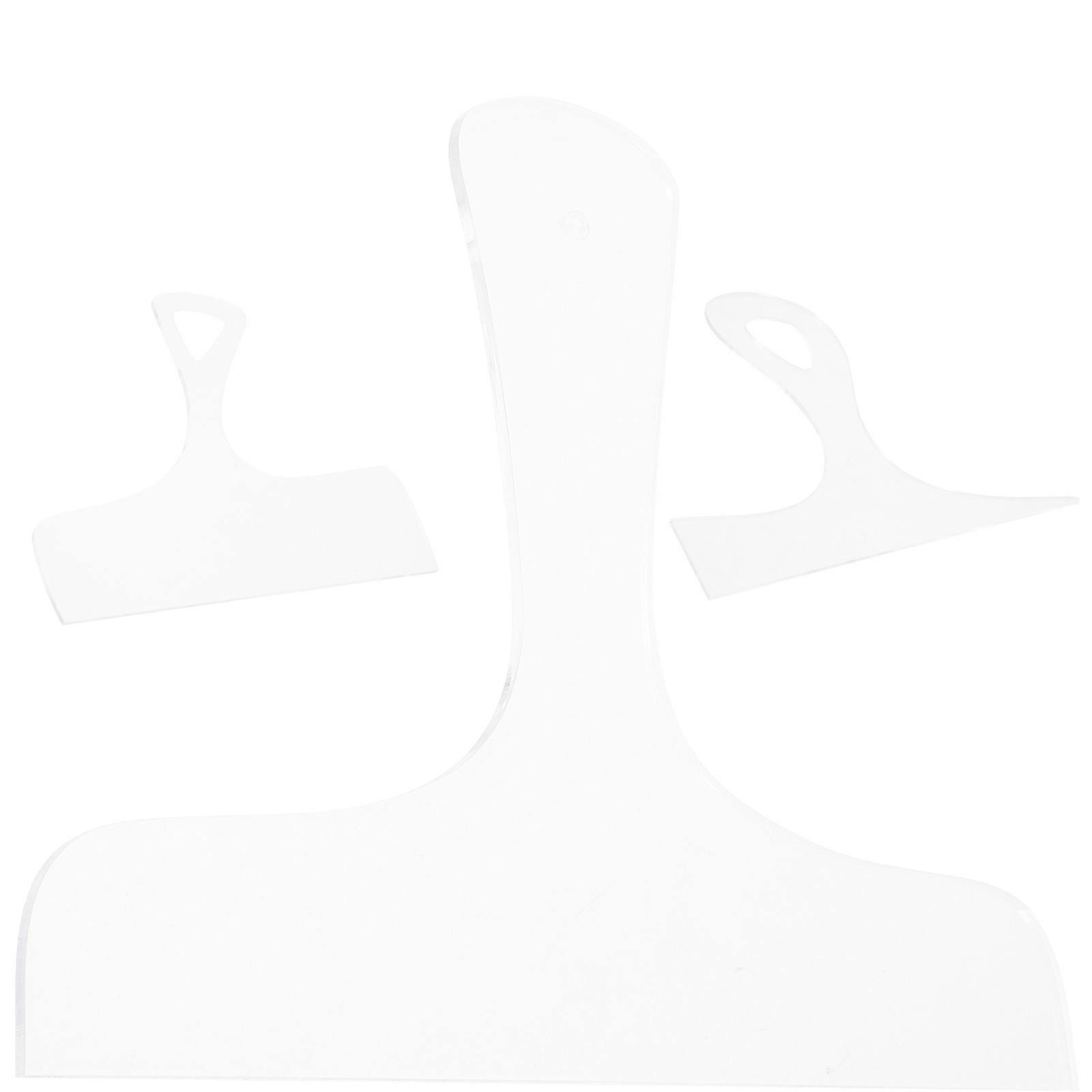 Reusable Cutting Handle Templates Acrylic Kitchen Cutting Handle 6Pcs