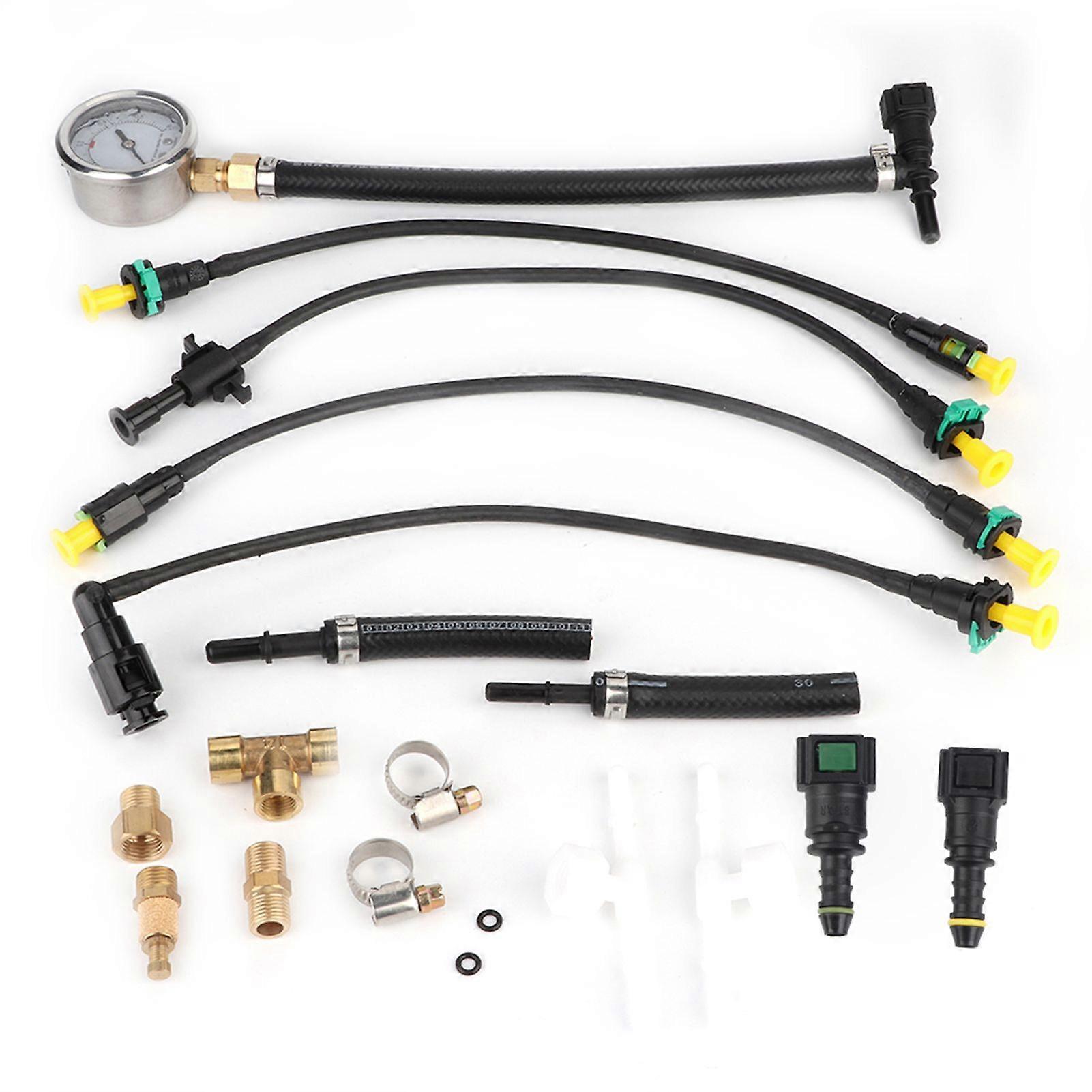 Universelles Kraftstoffdruckmessgerät Kraftstoffversorgungssystem Tester Messgerät