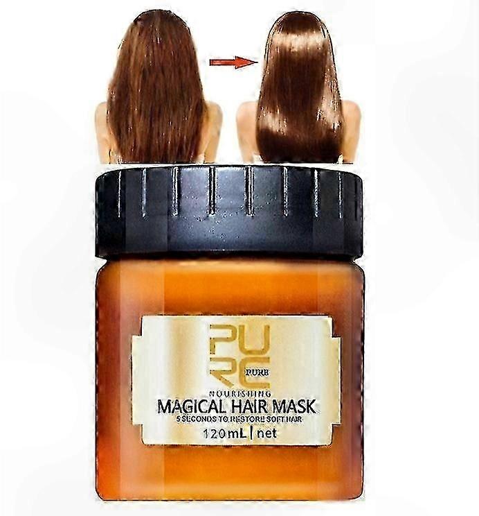 Intensive Hydration Hair Mask 120ml - Nourishing Formula for Dry & Brittle Hair, Reinforces Roots, Revitalizes with Protein Blend Treatment