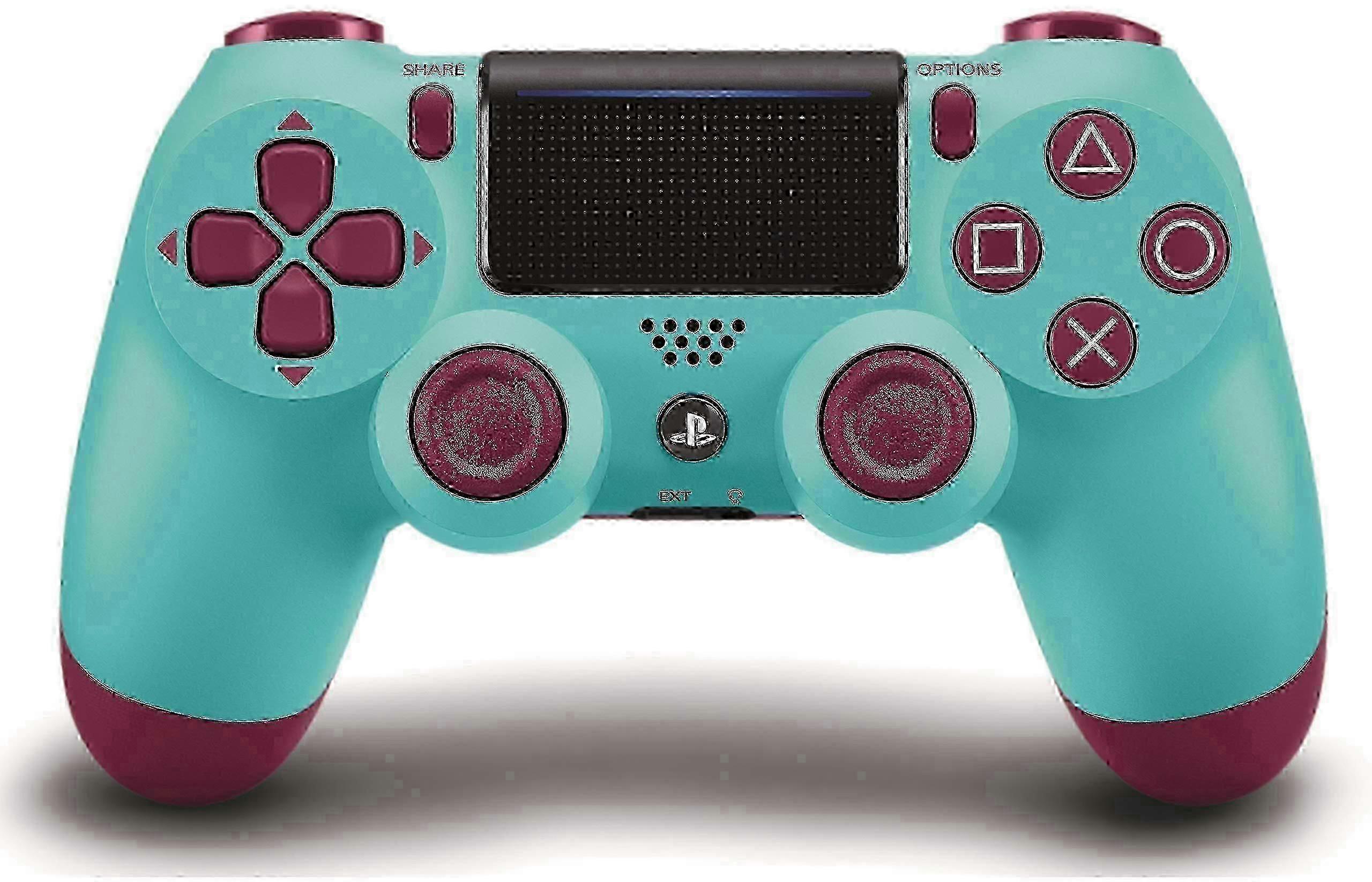 2025 Wireless DualShock 4 Controller in Berry Blue for PlayStation 4 Gaming