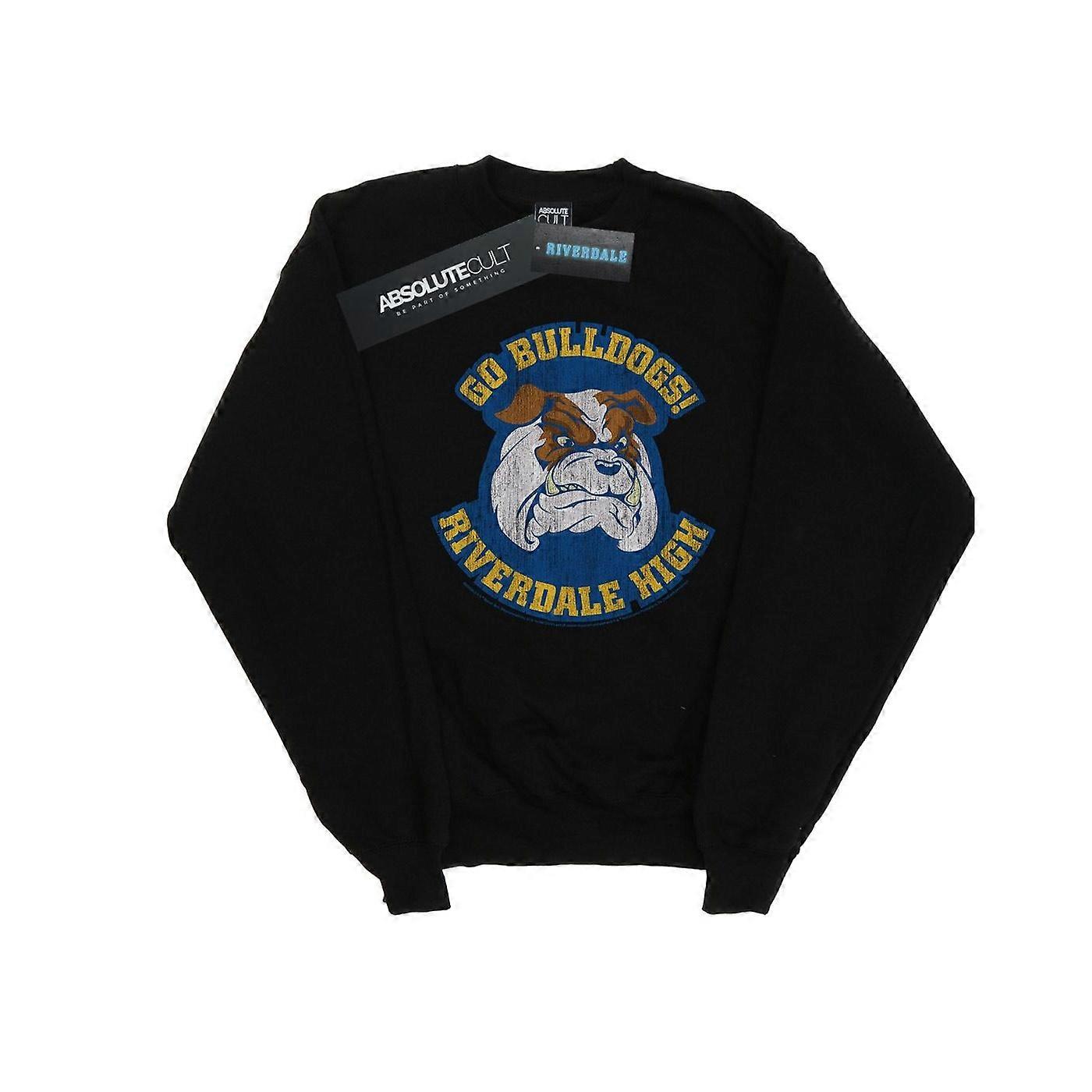 Riverdale Mens Riverdale High Bulldogs Sweatshirt Black XXL