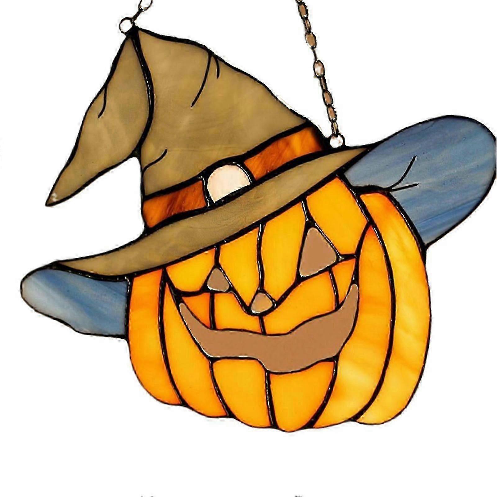 Pumpkins Head Indoors Pendant on Halloween Durable Delicate Scary Decoration for Festival