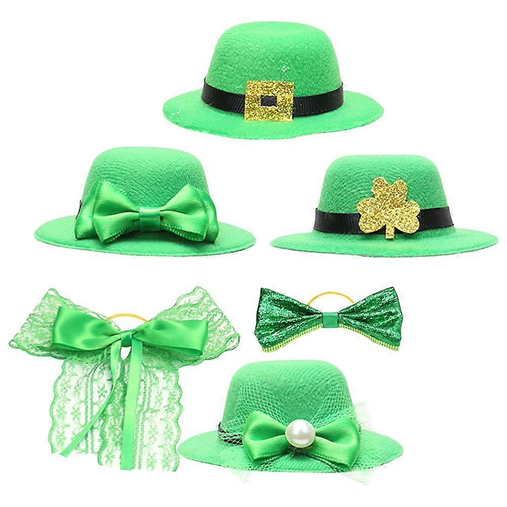Party Decor Mini Hats for Bottles Green Eva Material Party Scene Layout 1Set
