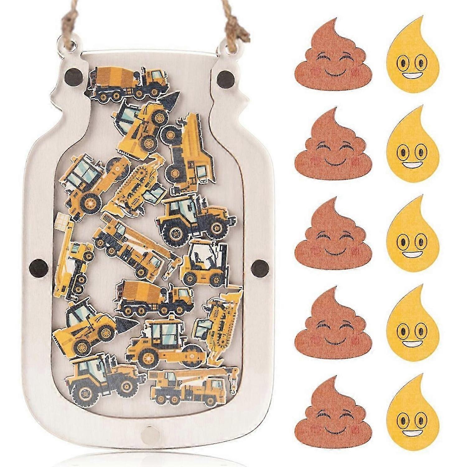 Truck Ocean Themed Potty Training Rewards Behavior Chart A