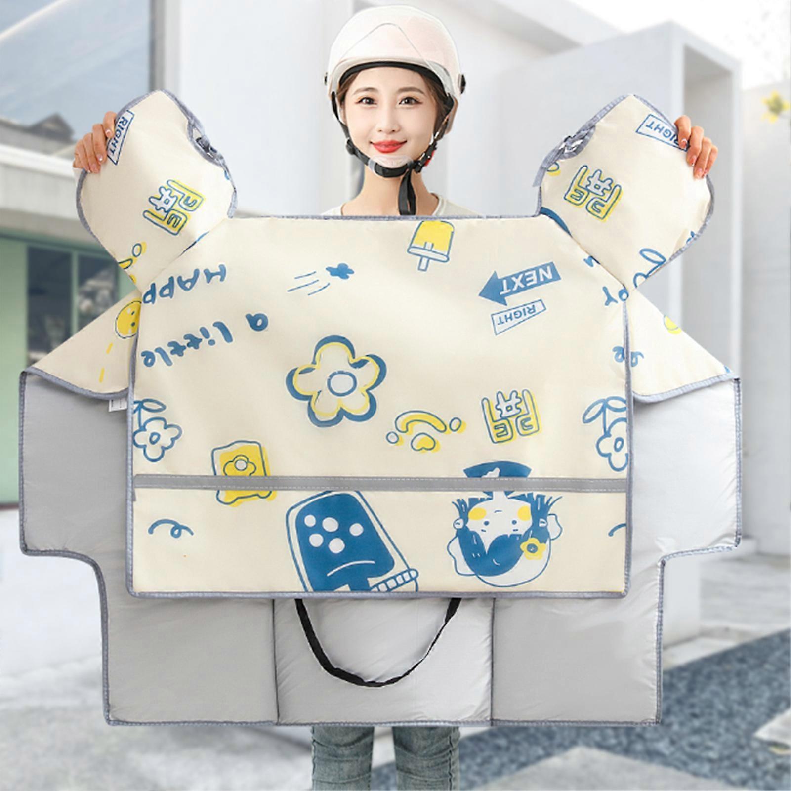 Electric Motorcycle Windshield Cover PVC Sun Rain Protector Thin