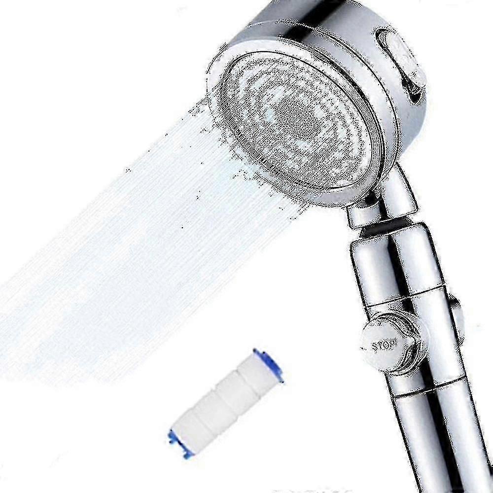 High Pressure Shower Head,with On/off Full Shutoff Push Button And Switch