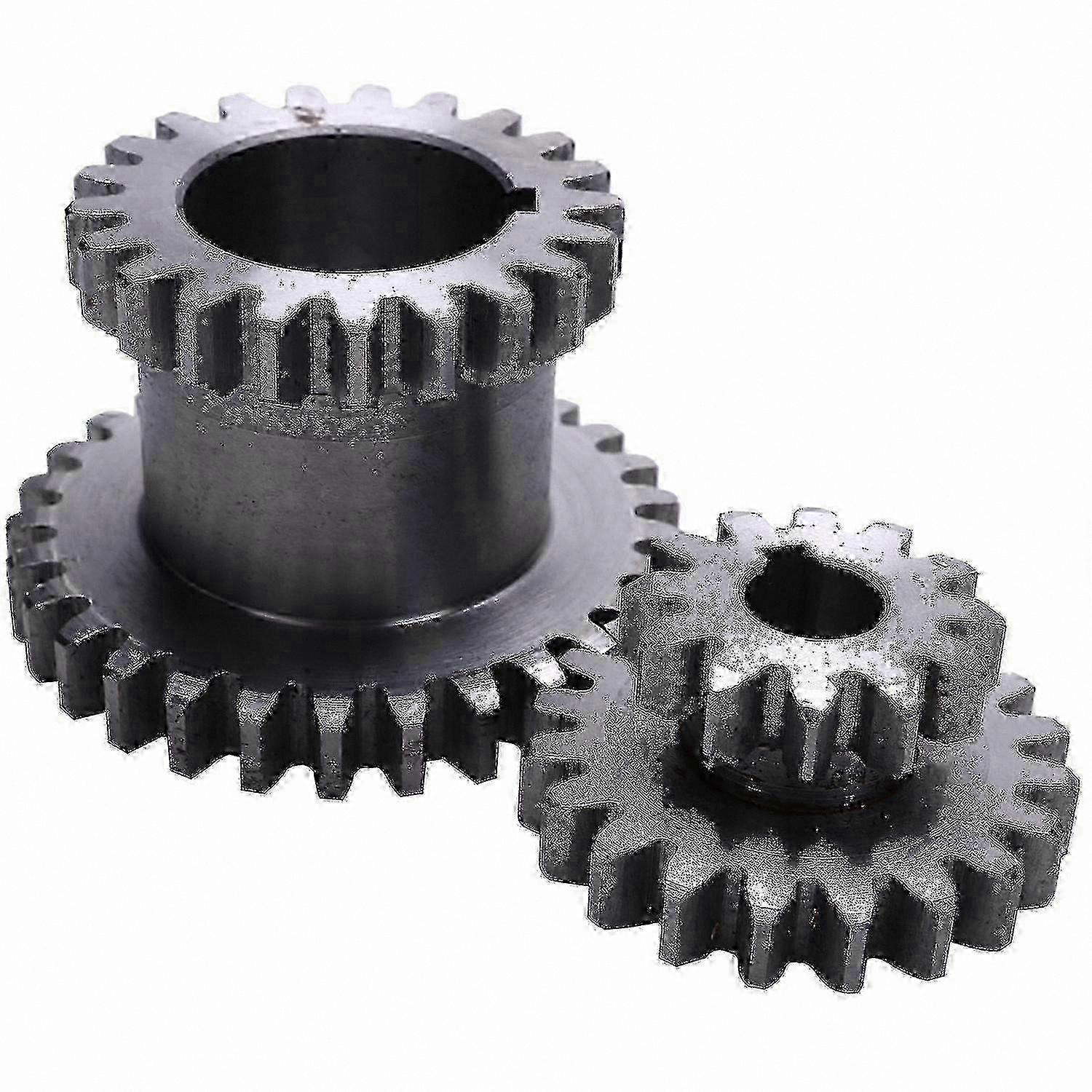 2-Pack Lathe Replacement Gears T29XT21 T20XT12 Dual Teeth Set for CNC Machining Tools