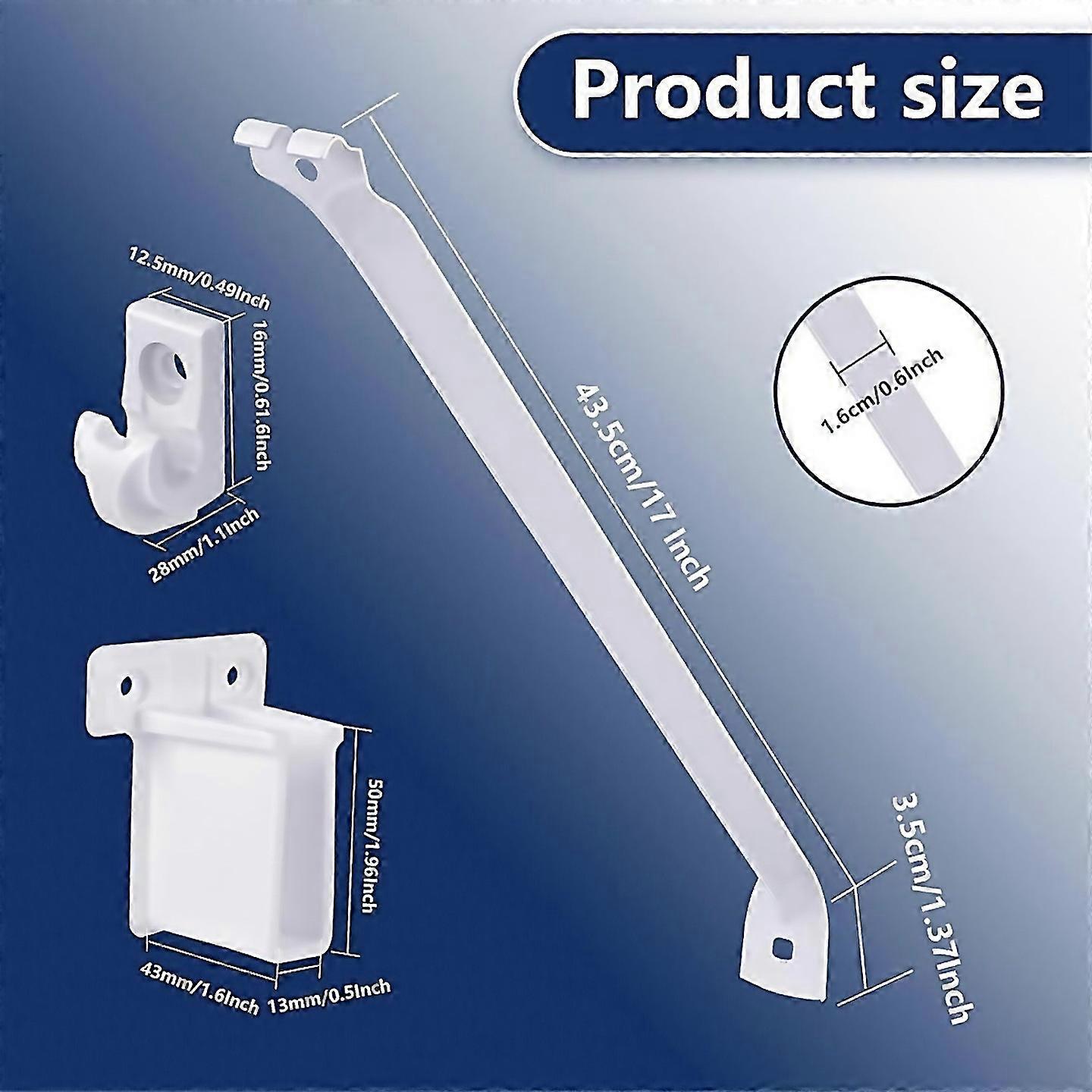 For 12 Inch Wire Shelf Brackets Setsuitability For Wardrobe