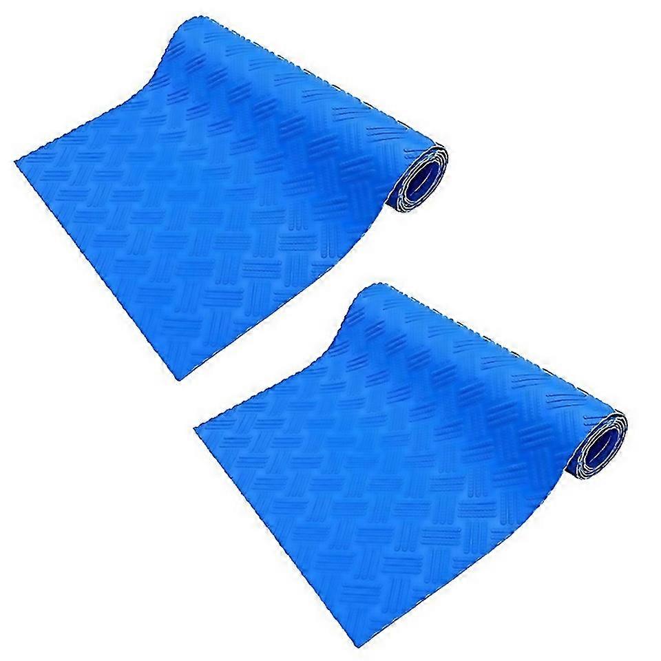 For Swimming Pool Ladder Mat Nonslip Texture Antislip Ladder Mat Blue