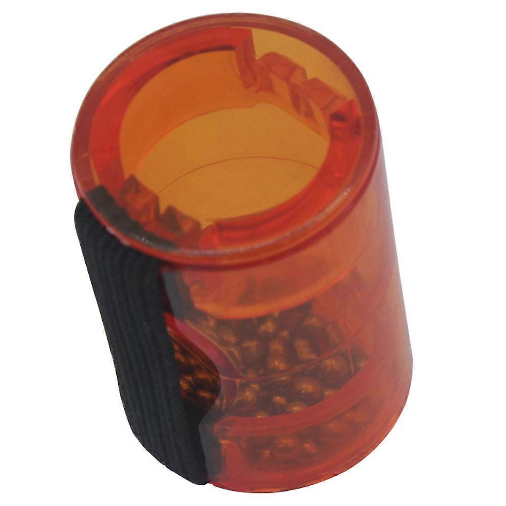 Finger Shaker Acrylic Ukulele Instrumental Performance 3.80X2.50X2.50CM Workmanship 1Pack