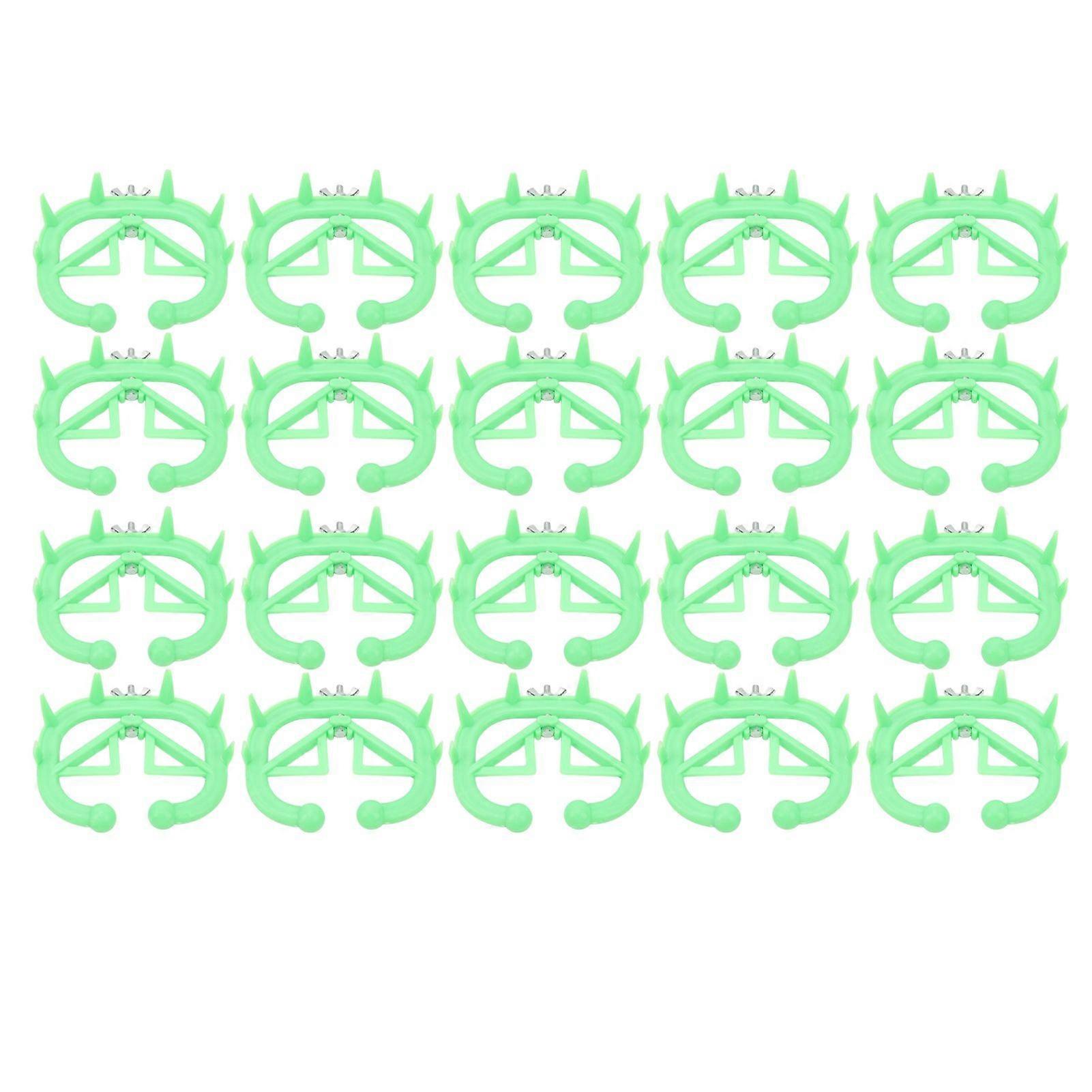 20Pcs Calf Weaner Efficient Plastic Comfortable Calf Milk Sucking Preventer Cattle Nose Ring