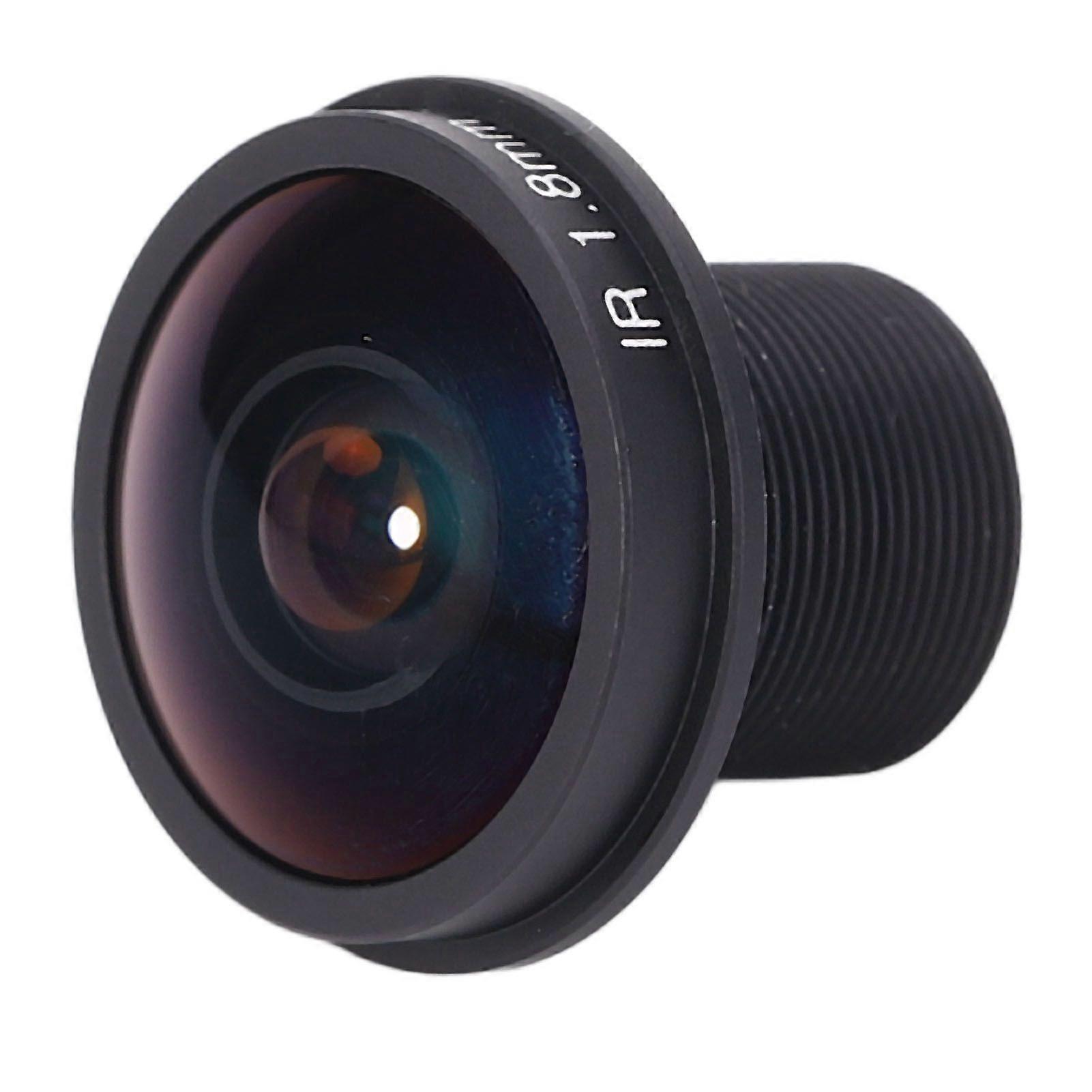5MP HD 1.8mm Fisheye Lens Panoramic F2.0 180 Degree Wide Angle Lens with M12 Interface for Security Camera