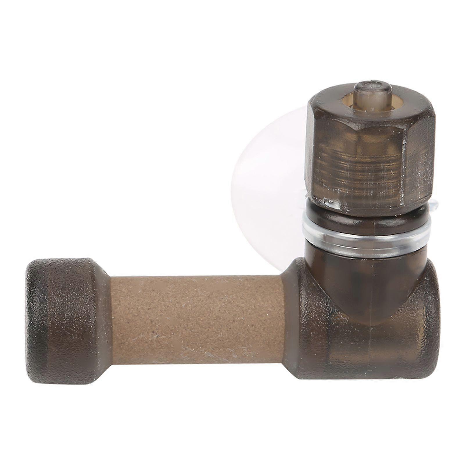 Easy Carbon Dioxide Diffuser CO2 Atomizer for Super Fish Tank Aquarium Equipment(Brown, S)