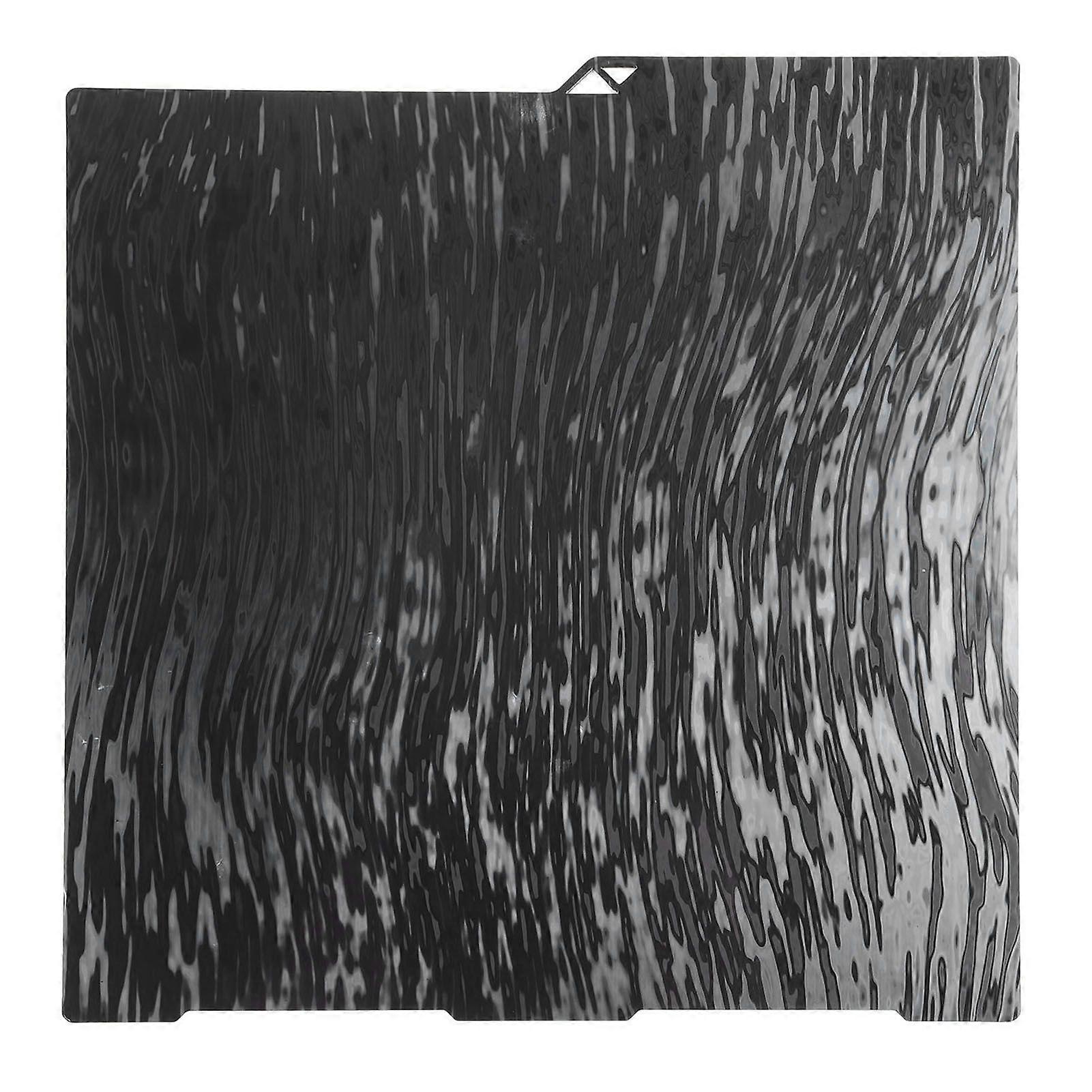 Smooth PEH Build Plate 256x268mm Double Sided Water Waves and Silk Pattern Flexible 3D Printer Bed Platform for Kobra 3