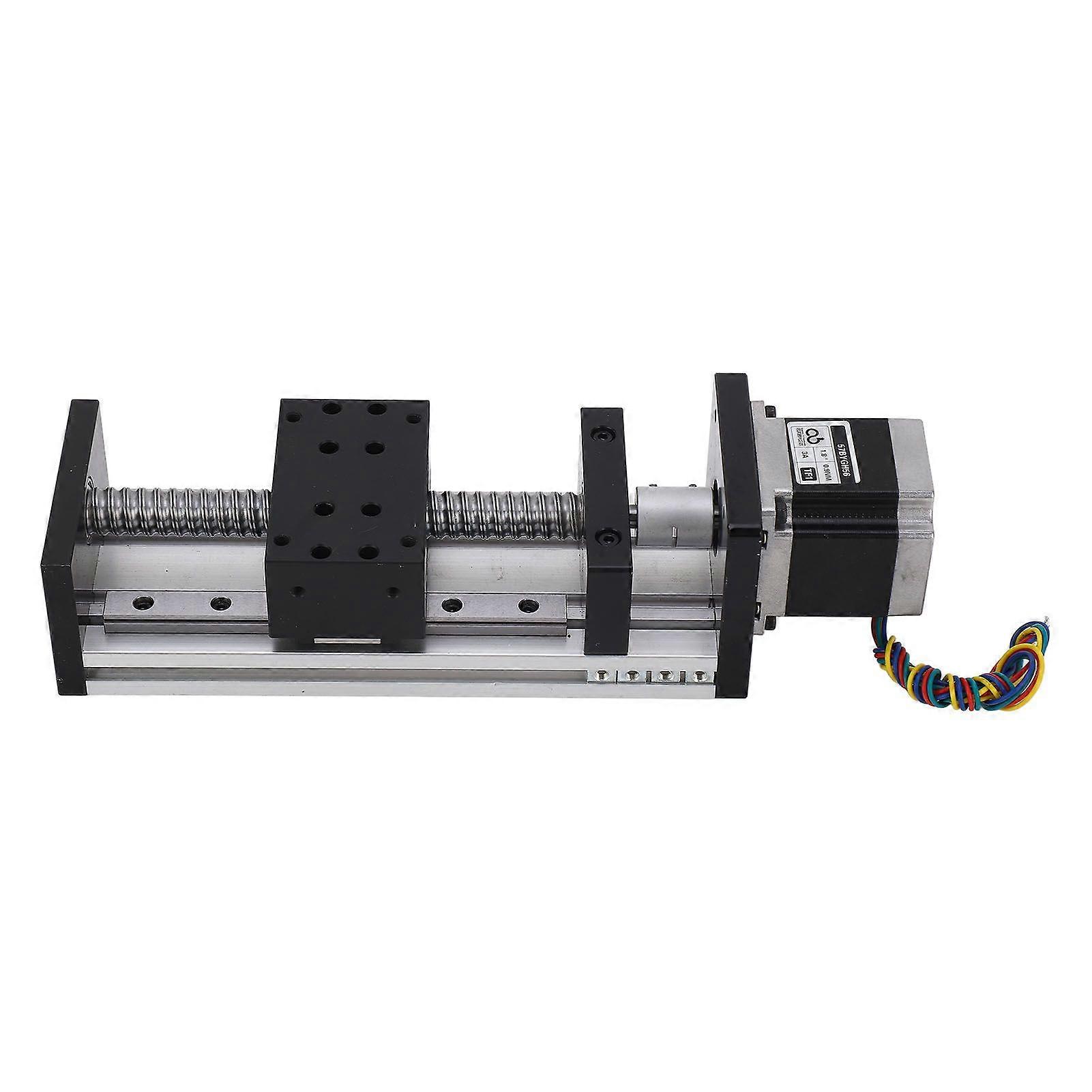 Double Track Sliding Table 57 Stepper Motor 100mm Stroke Linear Rail Guide Slide Stage Actuator X Y Z Axes