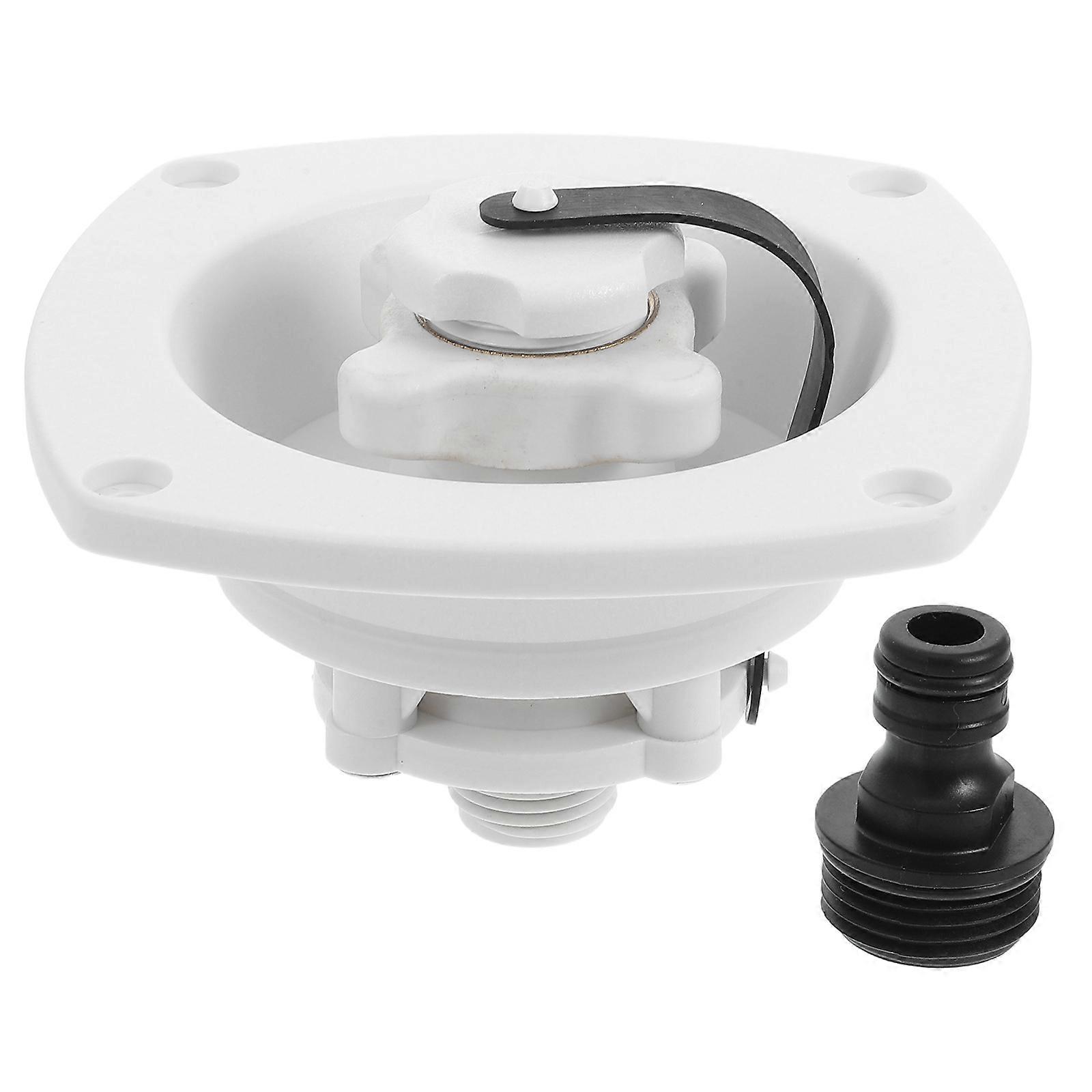Rv Water Inlet Replacement with Check Valve for Camper Use 3Pcs