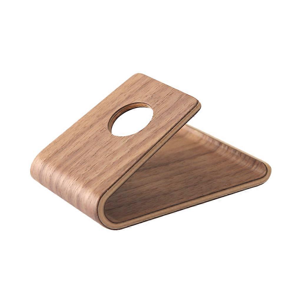 Tablet Holder Wooden Phone Case Base Bracket for Supporting Phone 2Pcs