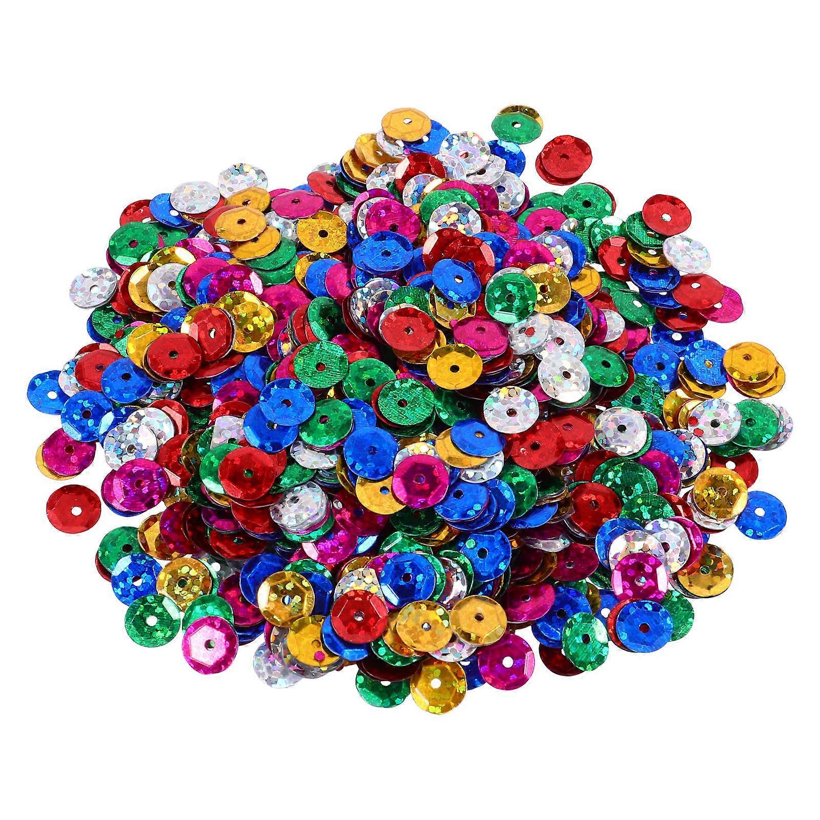 Clothing Sequin Decor Plastic Sequins for Decoration 1Pack Bright Colors