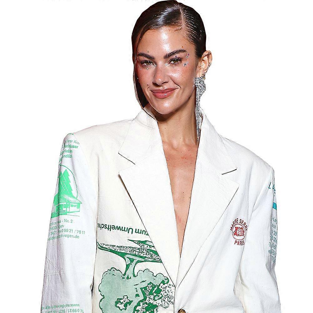 Clara Berry (White Suit) Half Body Buddy Cutout