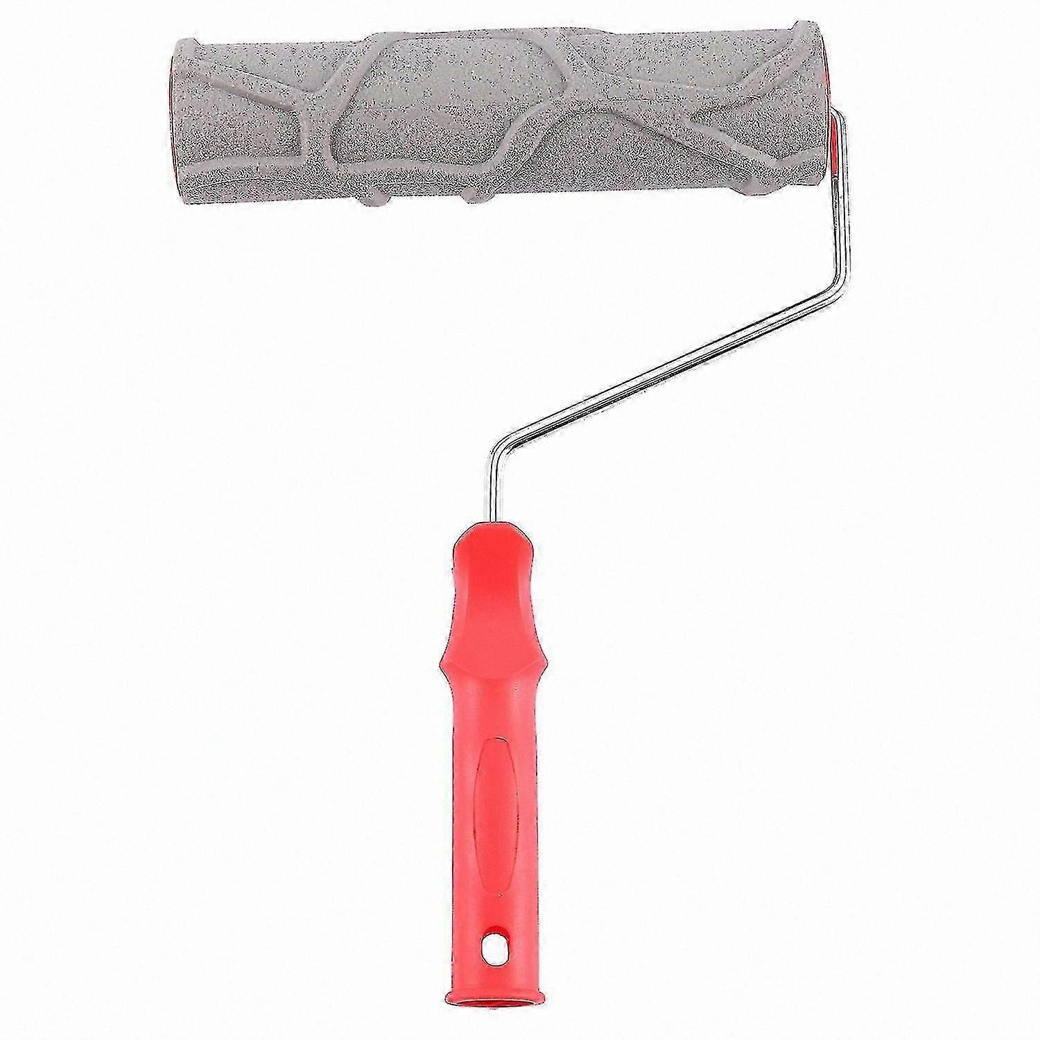 Textured Rubber Paint Roller for DIY Wall Projects - Indoor and Outdoor Decor Tool