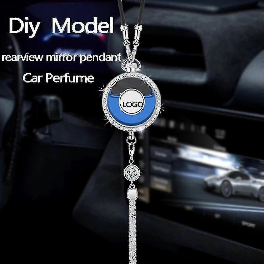 Hywell αυτοκίνητο άρωμα μενταγιόν Auto κρεμαστά αξεσουάρ αποσμητικό χώρου μεταλλική δαντέλα μενταγιόν Auto εσωτερικό