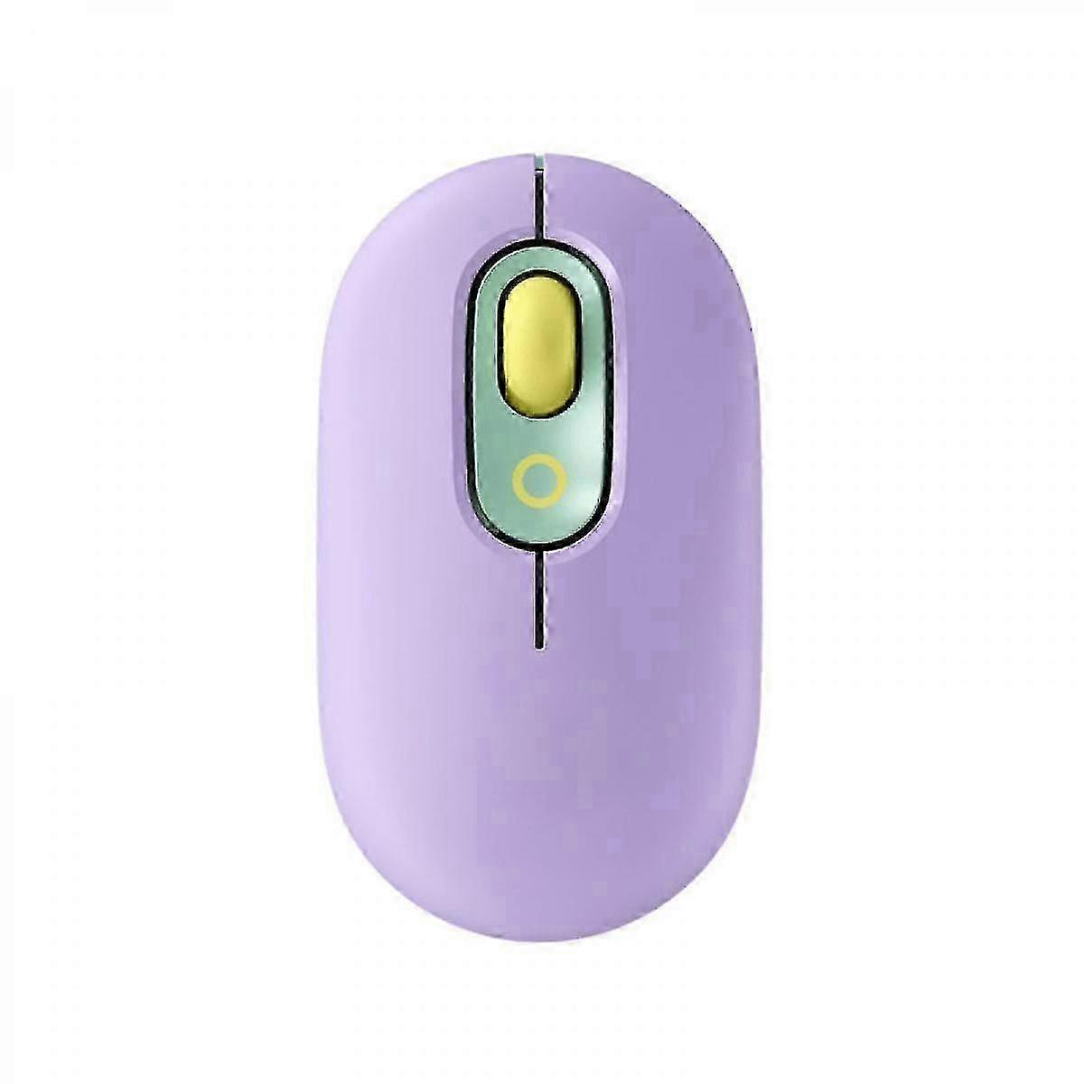 POP Mouse, Wireless Mouse with, SilentTouch Technology, Precision/Speed Scroll,Purple