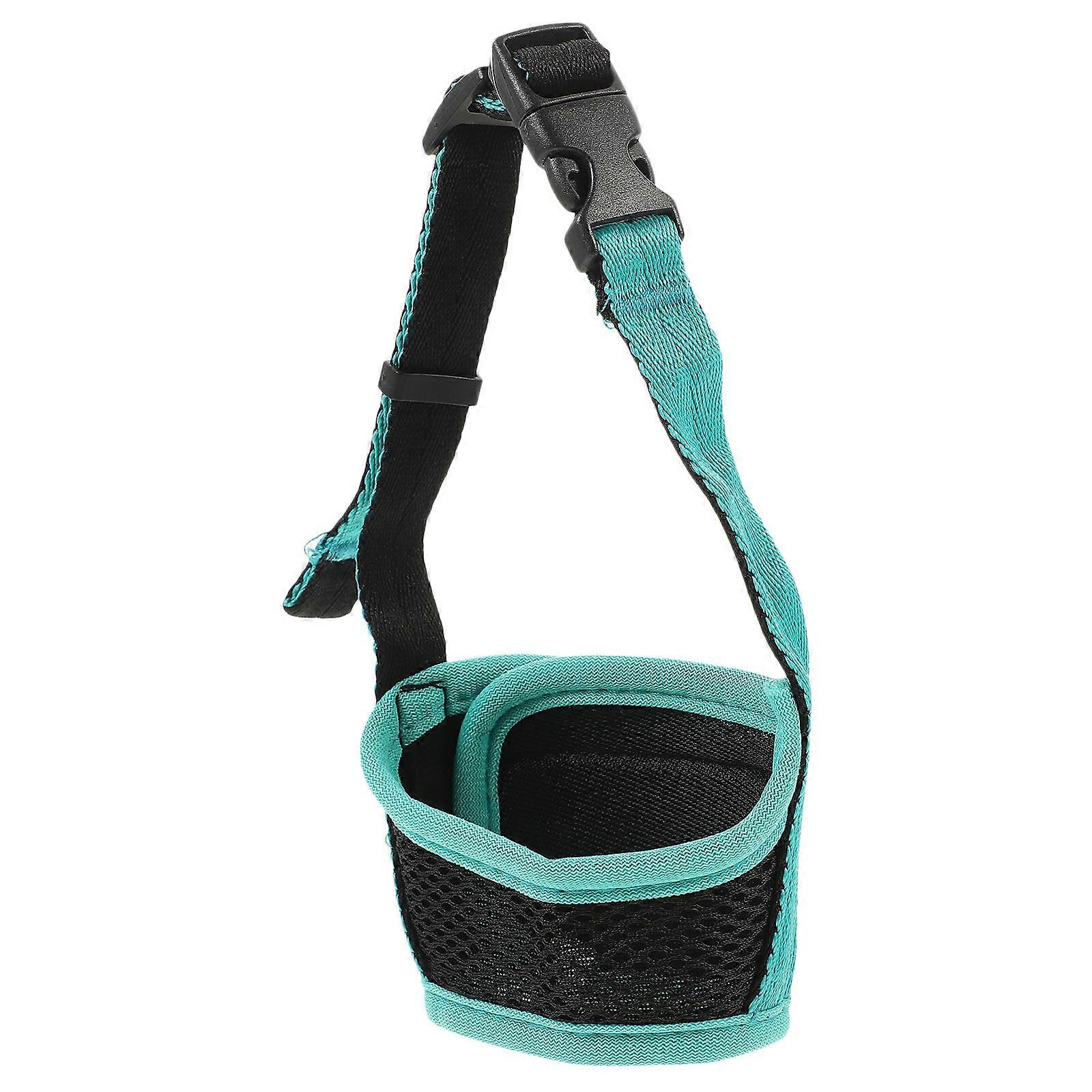 Dog Muzzle Anti Biting Breathable Mouth with 5Pcs Adjustable Masks