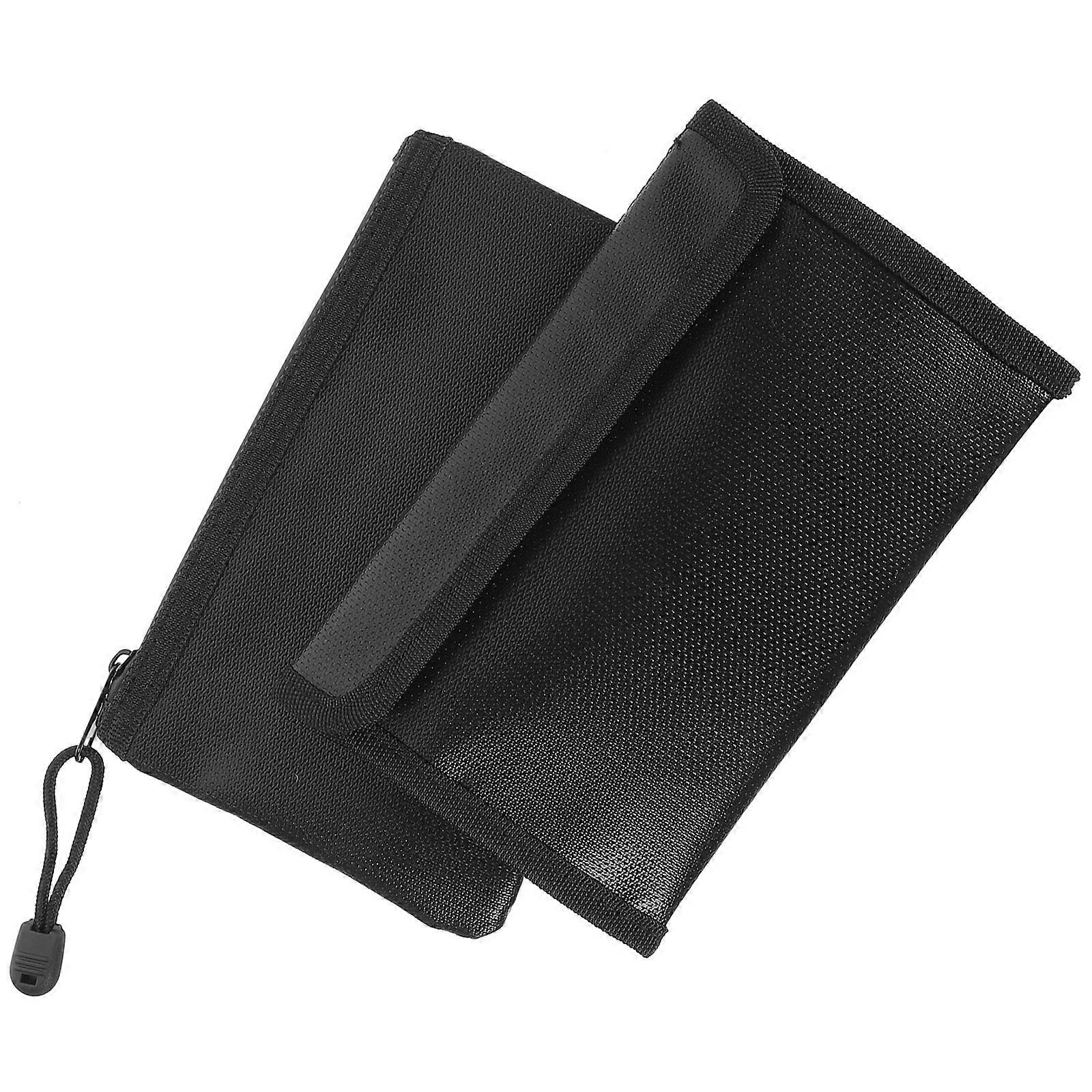 Fireproof File Bag for Document Storage 4Pcs Water Prevent File Safe Pouches